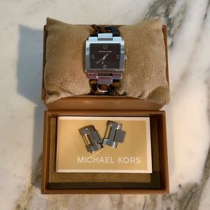 Michael Kors tortoise watch